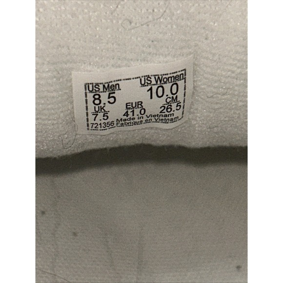 VANS Knu Stack Platform Lift Shoes Periwinkle White Shoes Unisex W 10 M 8.5 - Picture 9 of 9